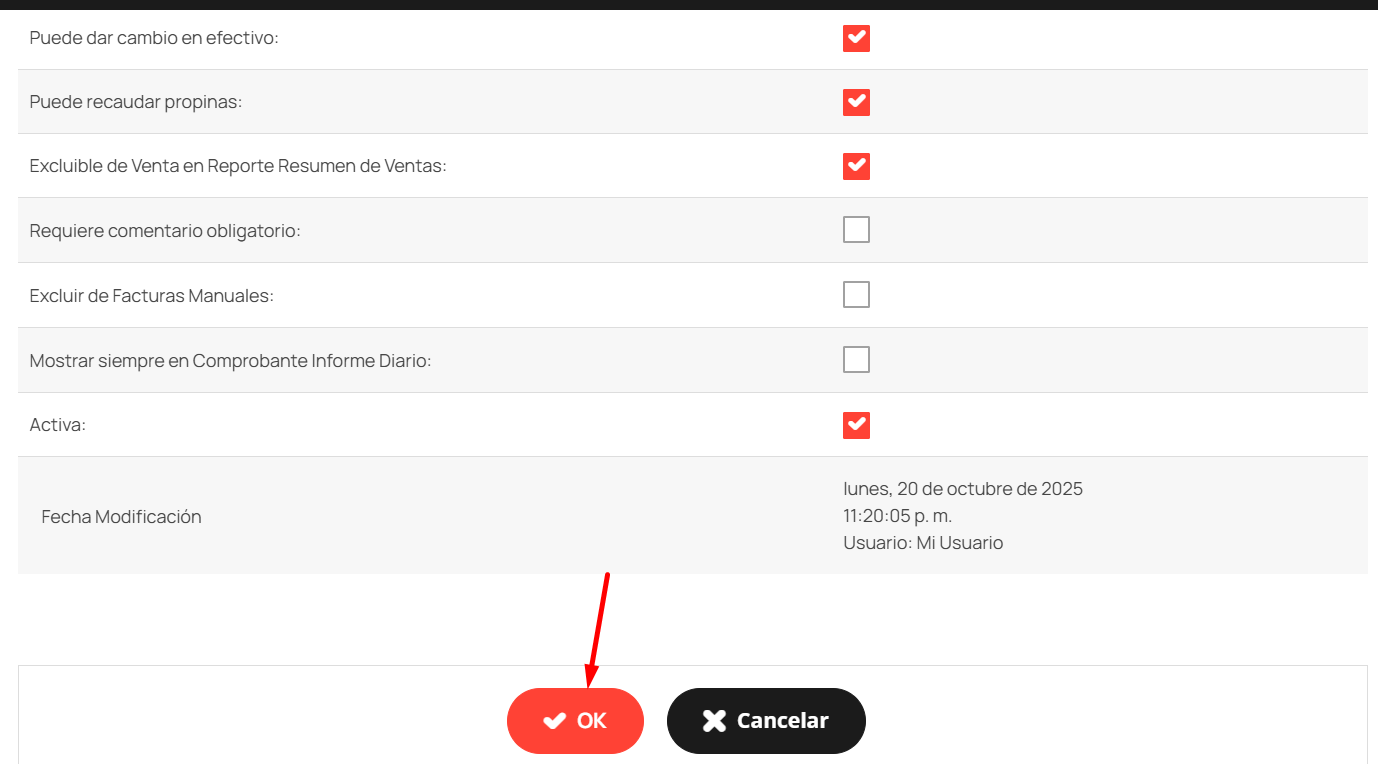 crear-formas-de-pago-6 confirmar medio de pago de integraciones en toteat