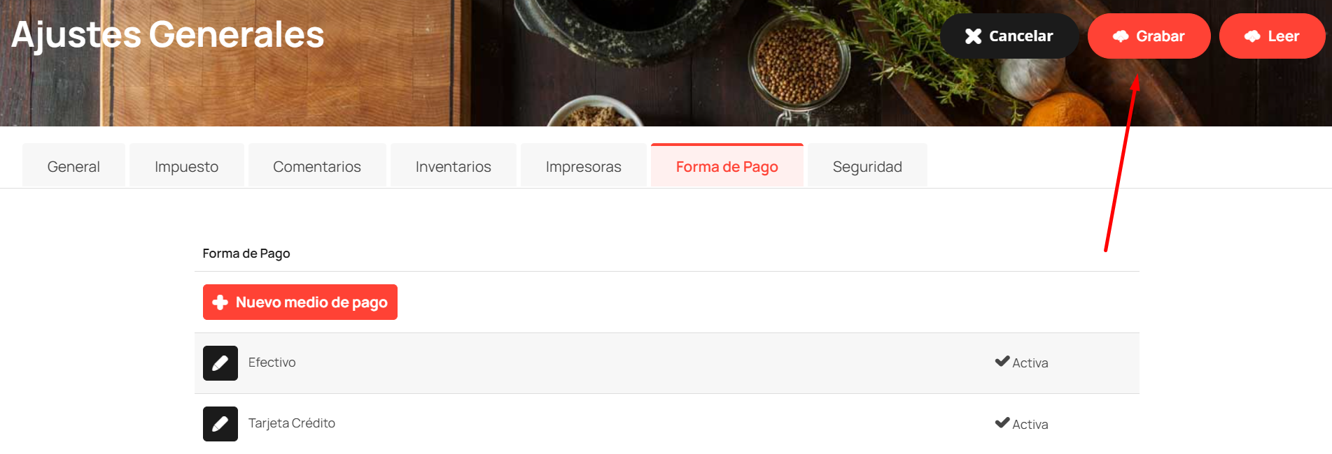 crear-formas-de-pago-7 guardar forma de pago en toteat