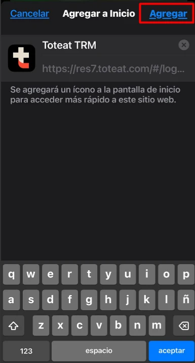 interfaz iphone