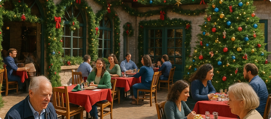 Cómo aprovechar la temporada navideña en restaurantes para vender más