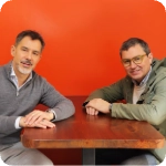 Hugo Ovando y Sebastian Segura