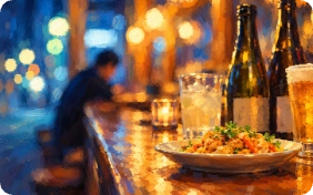 interior de bar