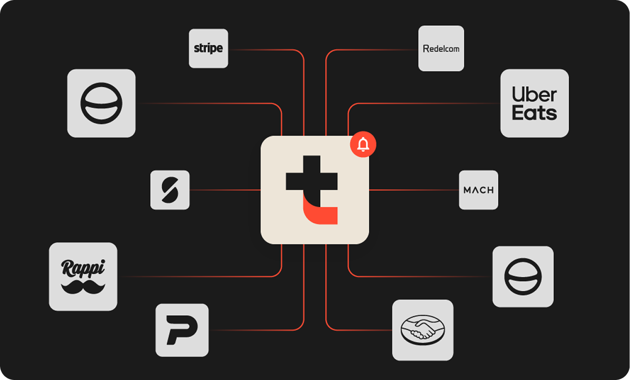 banner con integraciones de toteat